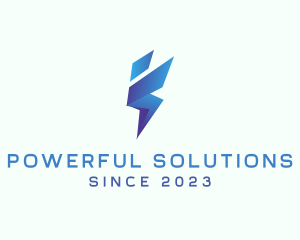 Electric Lightning Energy  logo design