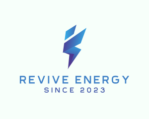 Electric Lightning Energy  logo design