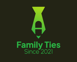 Green Pharmacy Necktie  logo design