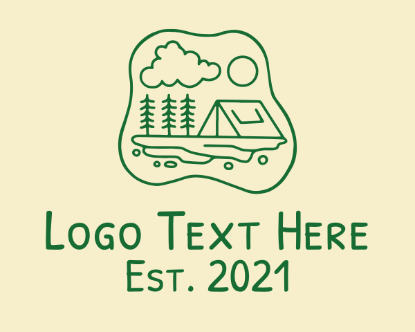 Trekking logo example 2