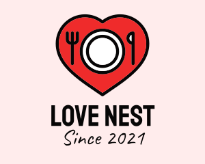 Love Dining Restaurant logo design