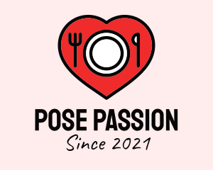 Love Dining Restaurant logo design