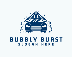 Auto Car Wash Clean logo design