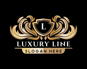 Luxury Crest Boutique logo design