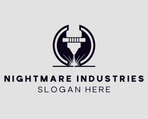 Industrial Laser Machinery logo design