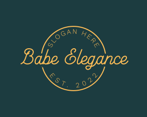 Elegant Spa Salon logo design