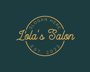 Elegant Spa Salon logo design