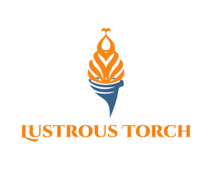 Sports Games Torch logo design