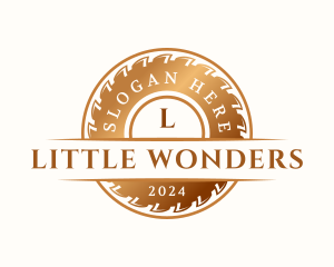 Luxury Saw Woodwork logo design