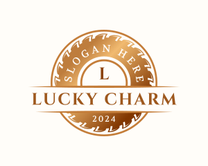 Luxury Saw Woodwork logo design