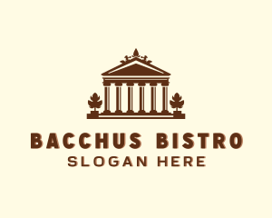 Greek Landmark Structure logo