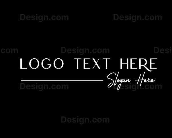 Elegant Minimalist Business Logo