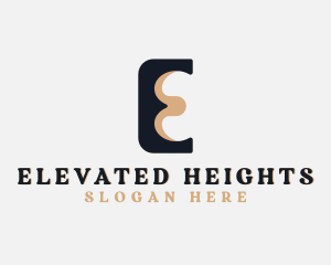 Business Brand Letter E logo design