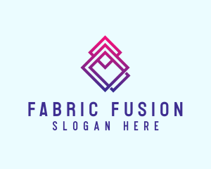 Geometric Diamond Pattern  logo design