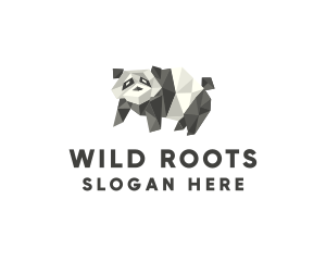 Forest Wild Panda  logo design