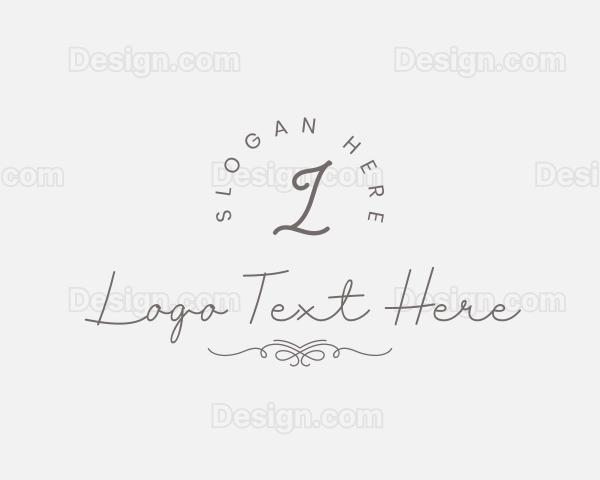 Stylish Fashion Tailoring Logo