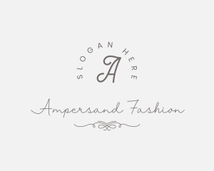 Stylish Fashion Tailoring  logo design