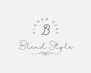 Stylish Fashion Tailoring  logo design