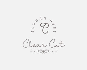 Stylish Fashion Tailoring  logo design