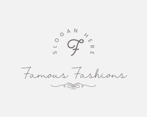 Stylish Fashion Tailoring  logo design