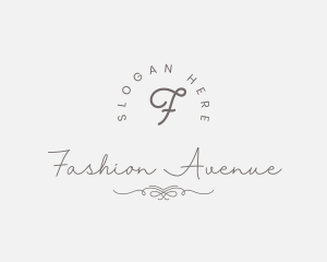 Stylish Fashion Tailoring  logo design