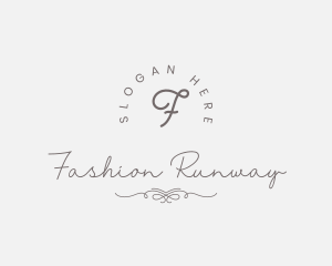 Stylish Fashion Tailoring  logo design