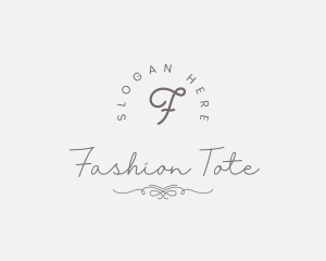 Stylish Fashion Tailoring  logo design