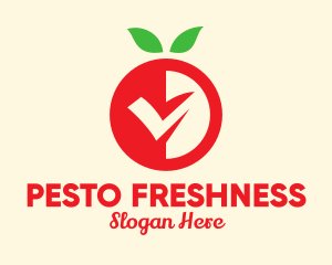 Fresh Red Fruit logo design