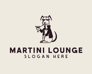 Pet Animal Dog Bar logo design