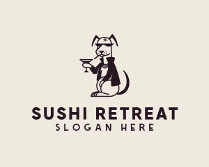 Pet Animal Dog Bar logo design