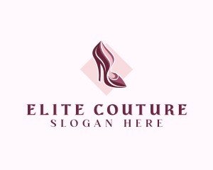 Stylish Fashion High Heels logo design