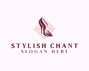 Stylish Fashion High Heels logo design