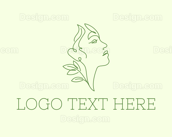 Herbal Cosmetic Skin Care Logo