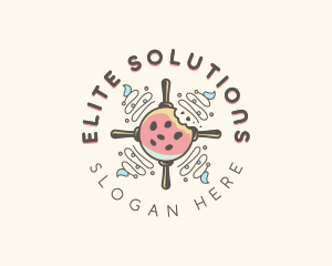 Ice Cream Cookie Dessert logo