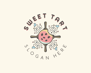 Ice Cream Cookie Dessert logo design