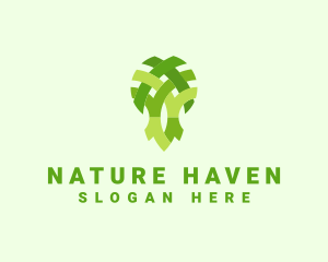 Nature Forest Tree logo design