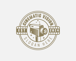 Video Camera Movie logo design