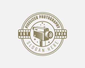 Video Camera Movie logo design