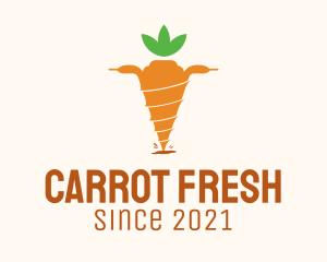 Drill Carrot Farm  logo design