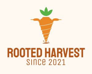 Drill Carrot Farm  logo design