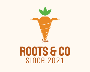 Drill Carrot Farm  logo design