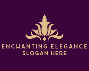 Elegant Monarch Crown logo design