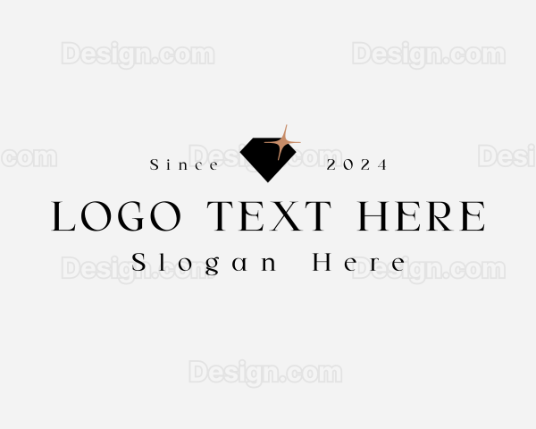 Luxury Diamond Jewelry Logo