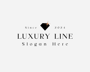 Luxury Diamond Jewelry  logo design