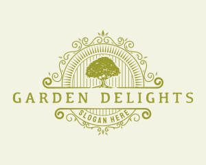 Tree Planting Garden logo design