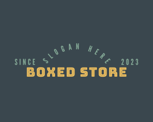 Brand Store Business logo design