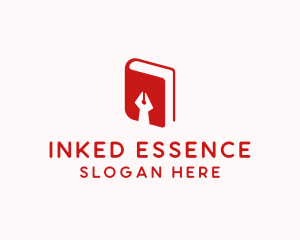 Ink Pen Book logo design