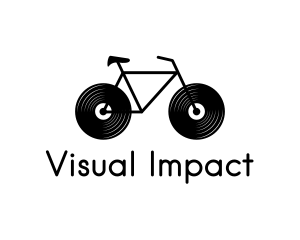 Audio Bike Bicycle logo design