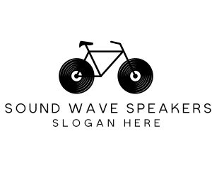 Audio Bike Bicycle logo design