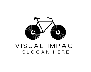 Audio Bike Bicycle logo design